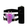Seven Creations Micro Butterfly Strap on Stimulator Clitoral Vibrator - - Strap On Sextoys