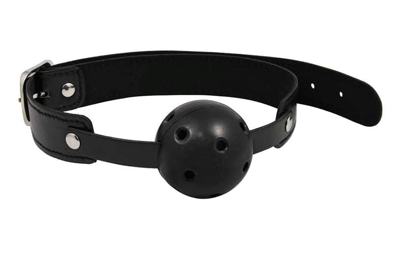 Sportsheets Sex & Mischief Breathable Ball Gag BDSM Restraint - Bondage Gags and Bits