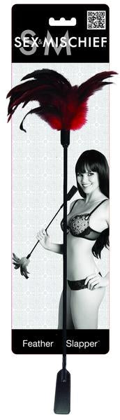 Sportsheets Sex & Mischief Feather Spanker Dual Sensation Adult Toy - Ticklers