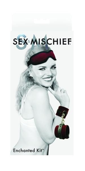 Sportsheets Sex and Mischief Enchanted Bondage Kit with Adjustable Cuffs - Bondage Kits