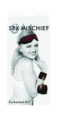 Sportsheets Sex and Mischief Enchanted Bondage Kit with Adjustable Cuffs - Bondage Kits
