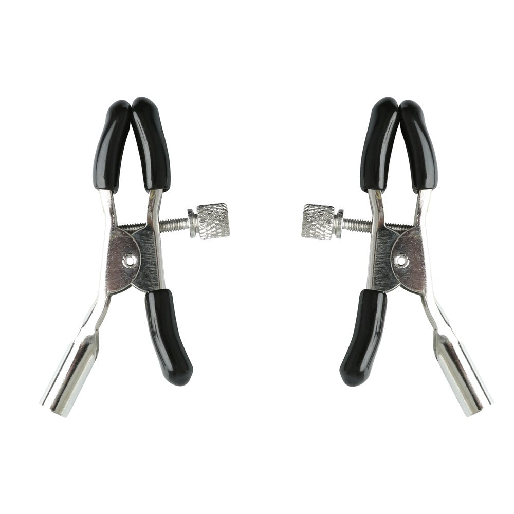 Sportsheets Sex and Mischief Nipple Clips with Adjustable Tension - Nipple and Clit Clamps