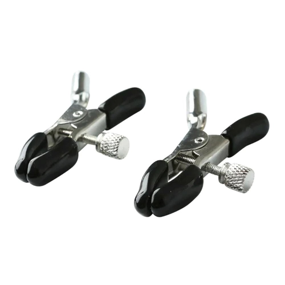 Sportsheets Sex and Mischief Nipple Clips with Adjustable Tension - Nipple and Clit Clamps