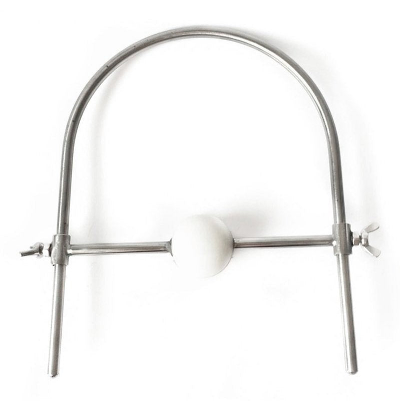 BDStyle Silicone Ball Gag Stainless Steel Harness Adjustable BDSM Restraint - Bondage Gags and Bits