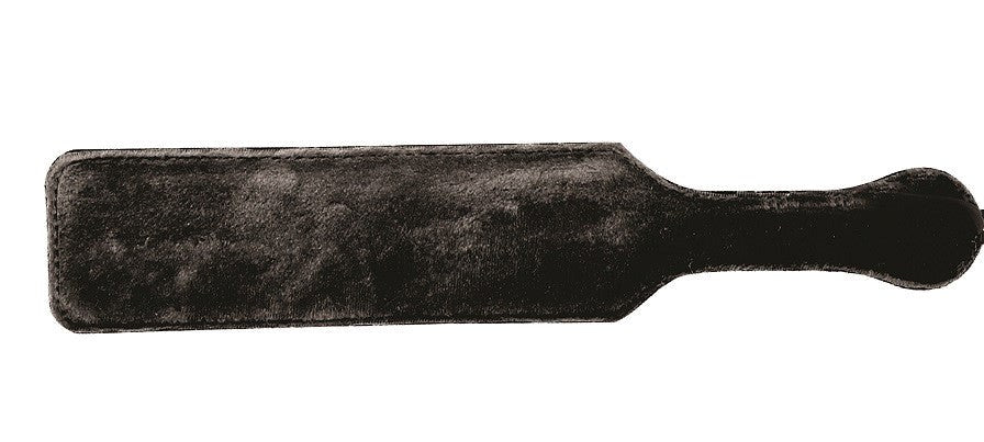 Sportsheets Leather Paddle W/Black Fur Side Dual Sensation Impact Play - Paddles And Slappers