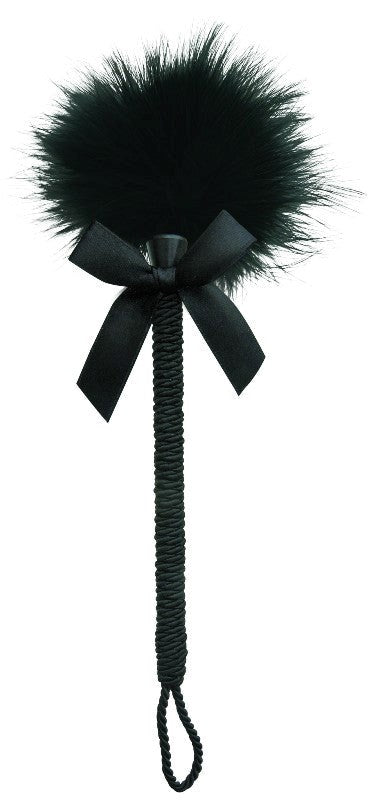 Sportsheets Midnight BDSM Play Feather Tickler Premium Sensory Sex Toy - Ticklers