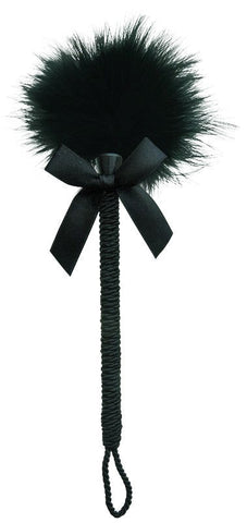 Sportsheets Midnight BDSM Play Feather Tickler Premium Sensory Sex Toy - Ticklers