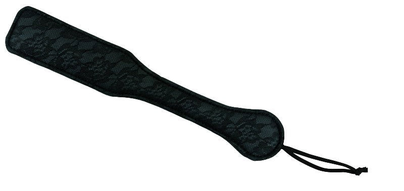 Sportsheets Midnight Lace Bondage Paddle with Elegant Lace Design - Paddles And Slappers