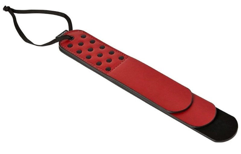 Sportsheets Saffron Layer Paddle Three Layer Vegan Leather Impact Tool - Paddles And Slappers