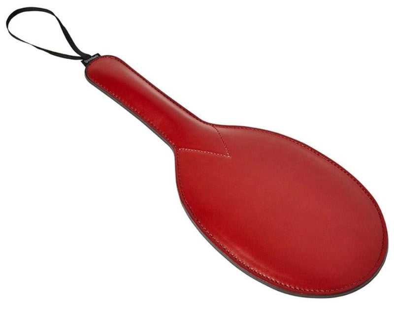 Sportsheets Saffron Ping Pong Paddle Vegan Leather Impact Play Paddle - Paddles And Slappers