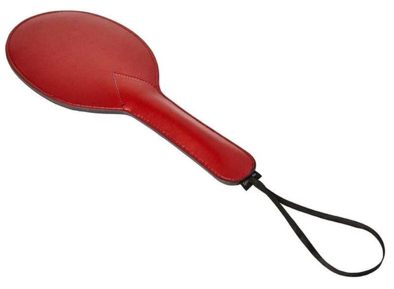 Sportsheets Saffron Ping Pong Paddle Vegan Leather Impact Play Paddle - Paddles And Slappers