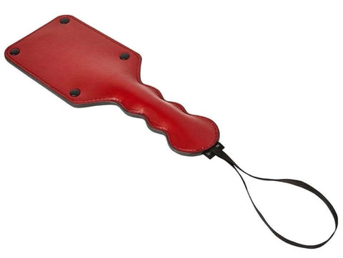 Sportsheets Saffron Square Paddle Vegan Leather Impact Play Sex Toy - Paddles And Slappers