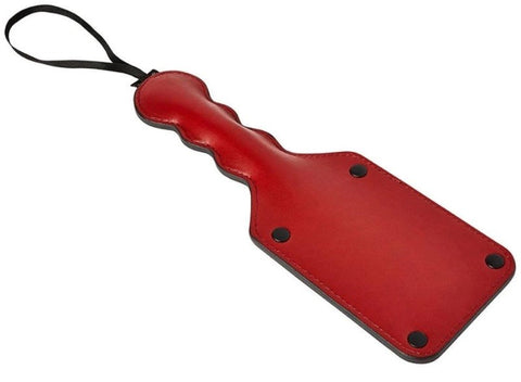 Sportsheets Saffron Square Paddle Vegan Leather Impact Play Sex Toy - Paddles And Slappers