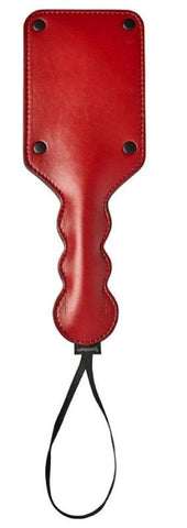 Sportsheets Saffron Square Paddle Vegan Leather Impact Play Sex Toy - Paddles And Slappers