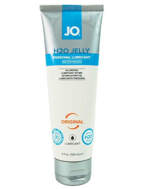System Jo System JO H20 Water Based Jelly Original Lubricant 120ml Silky Glide - - Water Based Lubes