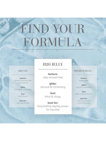 System Jo System JO H20 Water Based Jelly Original Lubricant 120ml Silky Glide - Water Based Lubes