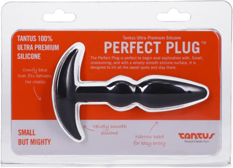Tantus Perfect Silicone Butt Plug Premium Anal Play for Comfort - Butt Plugs