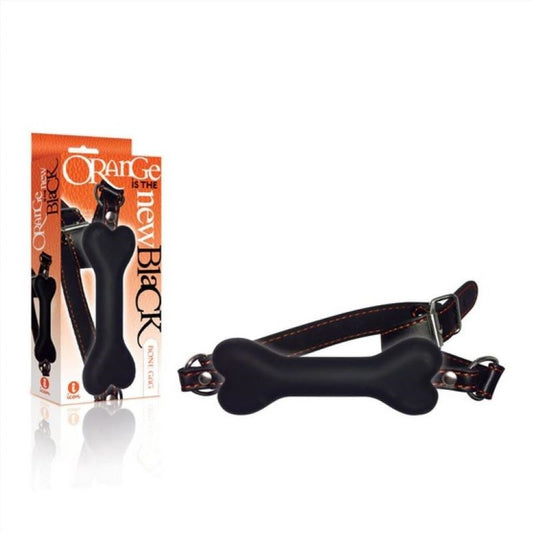 Icon Brands The 9s Orange Is The New Black Bone Gag BDSM Restraint - - Bondage Gags and Bits