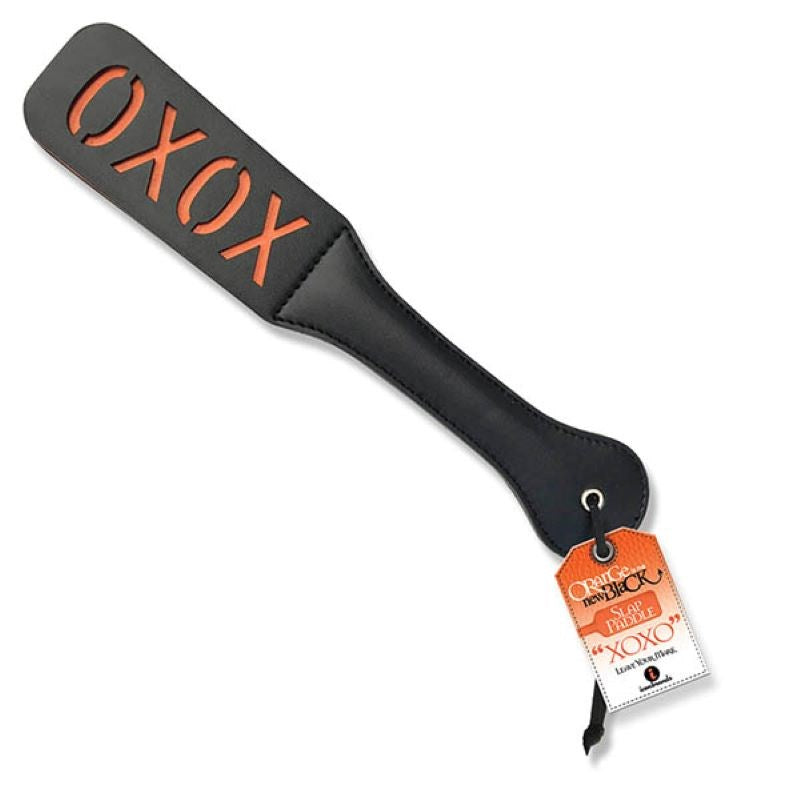 Icon Brands The 9s Orange Is The New Black Slap Paddle XOXO BDSM Paddle - - Paddles And Slappers