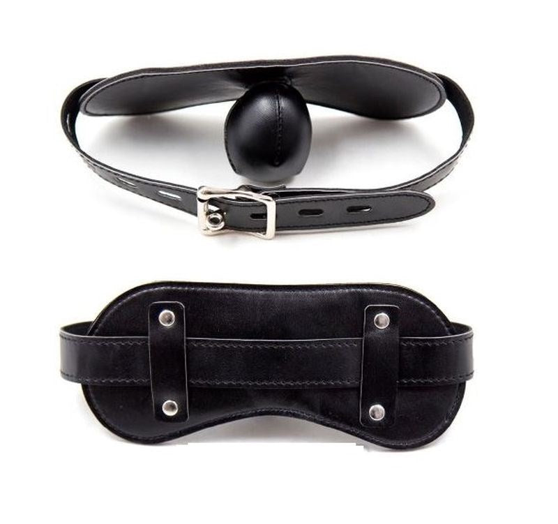BDStyle The Presidio Butterfly Gag Adjustable BDSM Ball Gag - Bondage Gags and Bits