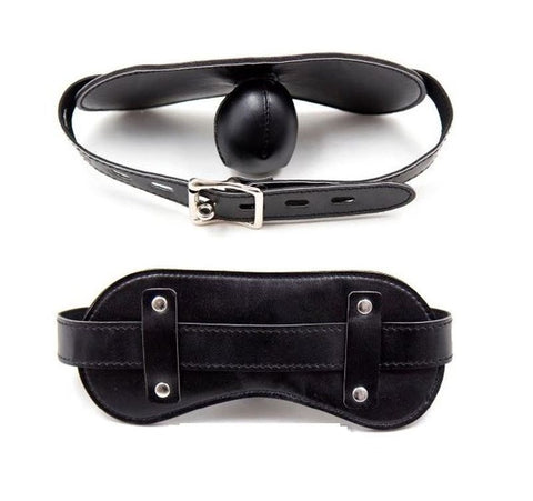 BDStyle The Presidio Butterfly Gag Adjustable BDSM Ball Gag - Bondage Gags and Bits