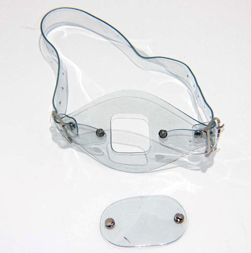 BDStyle Transparent String Mouth Gag Clear BDSM Bondage Sex Toy - Bondage Gags and Bits