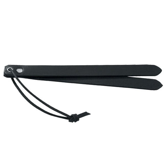 Spartacus Enterprises Two Strap Slapper Leather Impact Sex Toy - - Paddles And Slappers