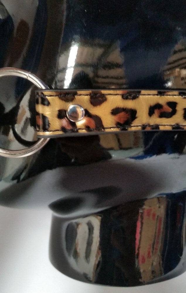 BDStyle Wild Leopard Ball Gag with Breathable Design - Bondage Gags and Bits