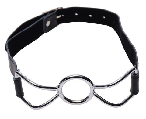 BDStyle Wolfspider Metal O Ring Gag Metal with Spider Wire Design - Bondage Gags and Bits