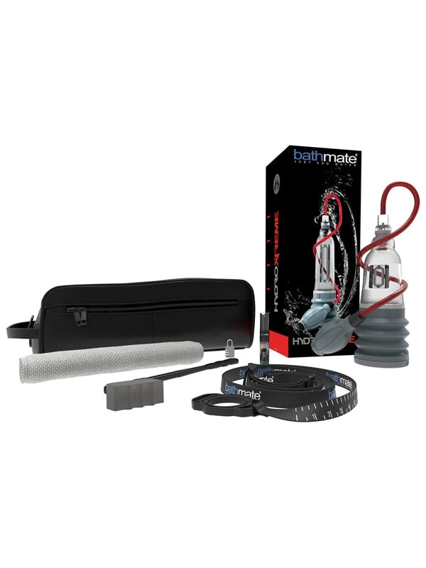 Bathmate Hydroxtreme3 Hydro Pump Kit Clear Penis Enhancement System - - Penis Pumps And Stretchers