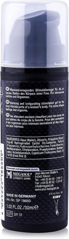 Eros Hot Power Stimulation Gel 30ml Warming Clitoral Stimulation - Water Based Lubes