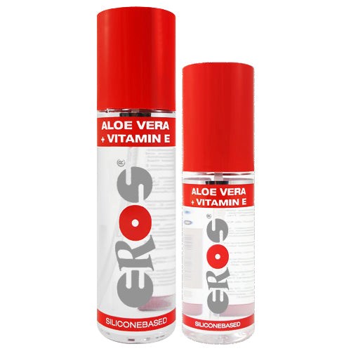 Eros Silicone Aloe Vera and Vitamin E 100ml Long Lasting Lubricant - - Silicone Based Lubes