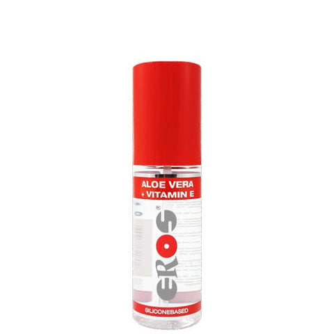 Eros Silicone Aloe Vera and Vitamin E 100ml Long Lasting Lubricant - Silicone Based Lubes