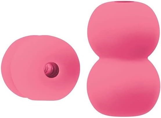 NS Novelties Firefly Moon Stroker Male Masturbator Pink Glow in the Dark - Masturbators and Strokers