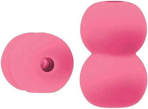 NS Novelties Firefly Moon Stroker Male Masturbator Pink Glow in the Dark - Masturbators and Strokers