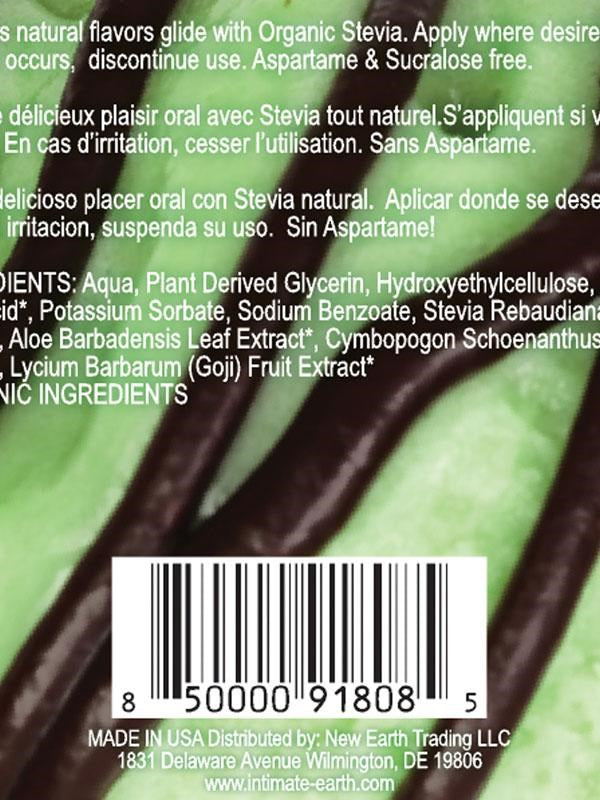 Intimate Earth Chocolate Mint 3ml Foil Flavored Intimate Lubricant - Massage Oils and Lubricants