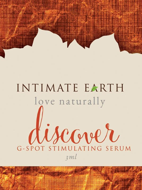 Intimate Earth Discover G Spot Serum 3ml Foil G Spot Enhancement Serum - - Massage Oils and Lubricants