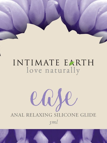 Intimate Earth Ease Relaxing Anal Silicone 3ml Foil with Bisabolol Extract - Anal Lubes