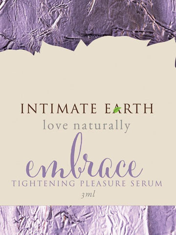 Intimate Earth Embrace Tightening Serum 3ml Foil Natural Vaginal Enhancement - Massage Oils and Lubricants