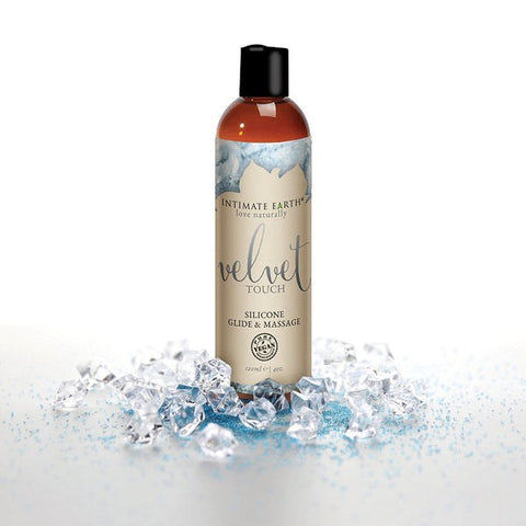 Intimate Earth Velvet Touch Silicone Glide and Massage 60ml Long Lasting Lube - Silicone Based Lubes