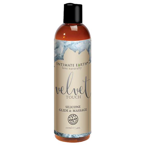 Intimate Earth Velvet Touch Silicone Glide and Massage 60ml Long Lasting Lube - Silicone Based Lubes