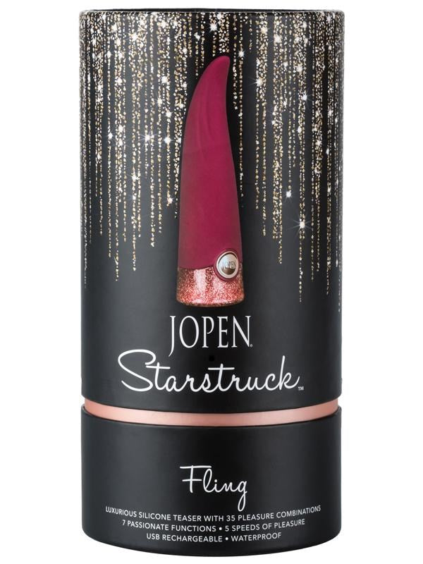 California Exotics Jopen Starstruck Fling Luxurious Silicone Teaser Vibrator - Personal Massagers
