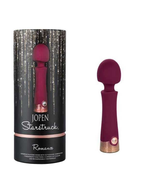 California Exotics Jopen Starstruck Romance Wand Rechargeable Vibrator - Body Wands