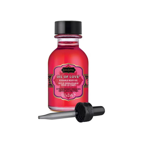 Kama Sutra Oil of Love Water Based Foreplay Lubricant 22ml Warming Sensation - Water Based Lubes
