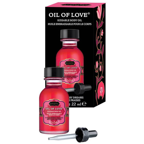 Kama Sutra Oil of Love Water Based Foreplay Lubricant 22ml Warming Sensation - Water Based Lubes