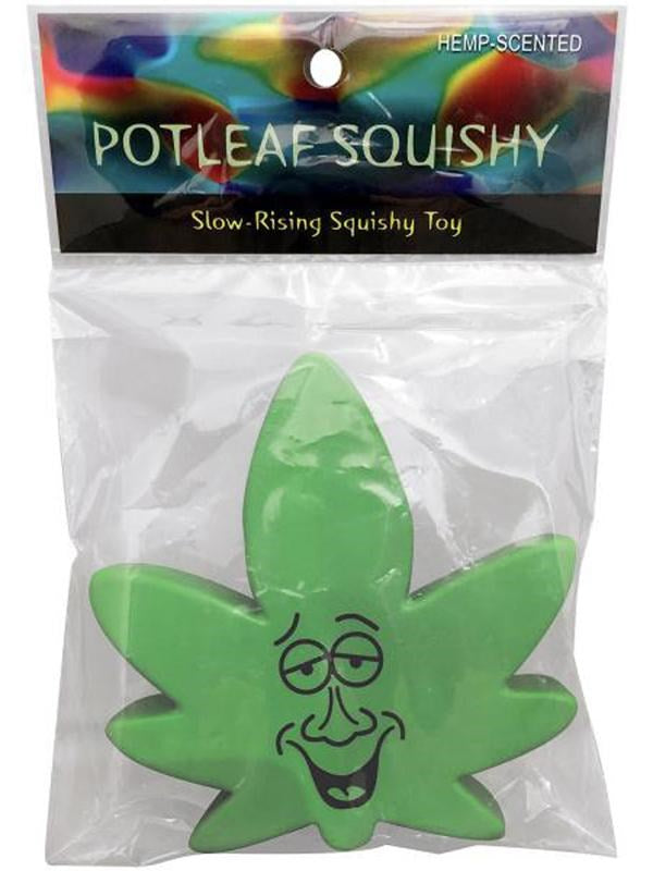 Kheper Games Pot Leaf Squishy Toy Stress Relief - - Party Gifts and Novelties