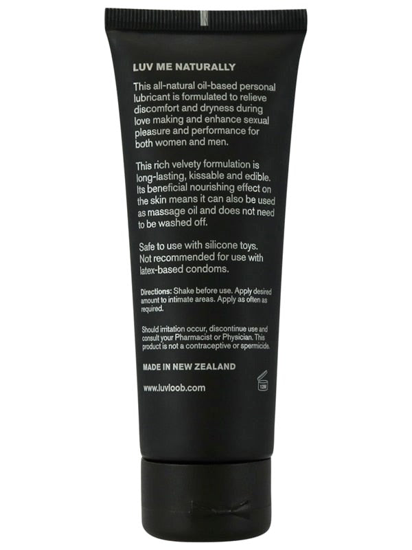 Luvloob Lets Make Magic Oil Based Lubricant 75ml Premium Natural Formula - - Massage Oils and Lubricants