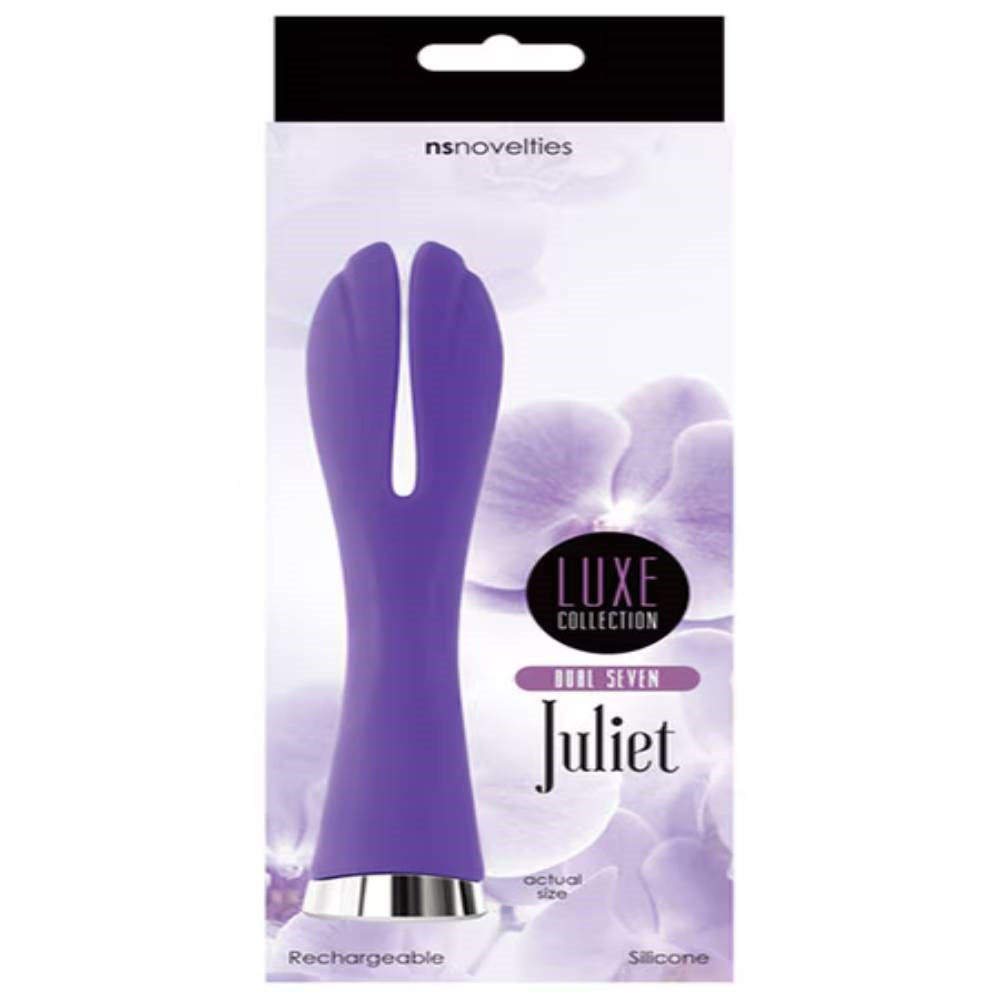California Exotics Luxe Seven Inch Juliet Vibrator Dual Motor Design - - Personal Massagers