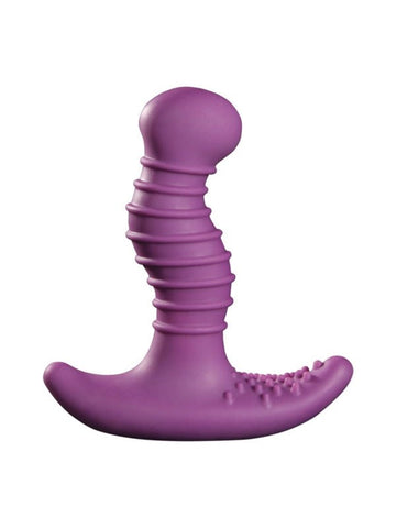 Nexus Sex Toys RIDGE RIDER Plus Unisex Vibrator Purple Rechargeable - Personal Massagers