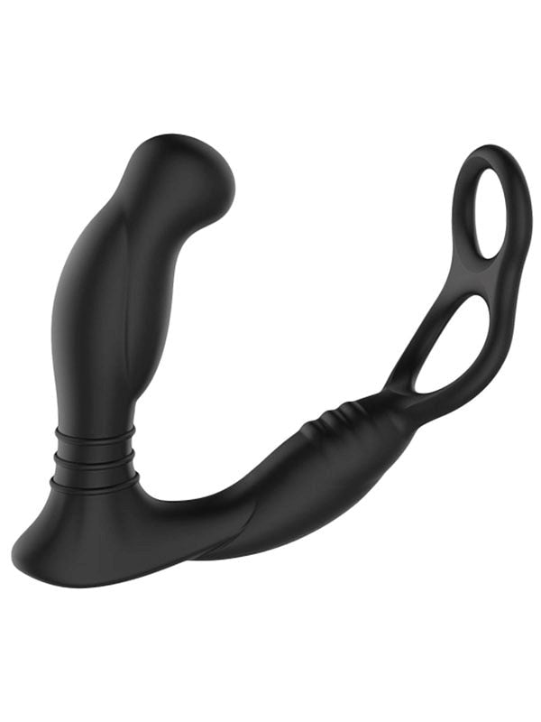 Nexus SIMUL8 Vibrating Dual Motor Anal Cock and Ball Sex Toy with Vibration - - Prostate Toys
